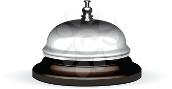 Royalty Free Clipart Image of an Old Bell