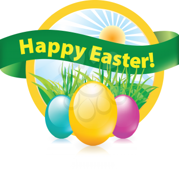 Royalty Free Clipart Image of an Easter Egg