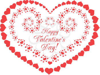 Royalty Free Clipart Image of a Valentine Heart