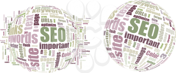 SEO Search Engine Optimization - Word Cloud
