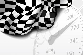 checkered race flag. Racing flags. Background checkered flag Formula one with space for your text