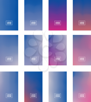 Gradient Mesh vector background can be used as a screen saver on a computer screen, smartphone