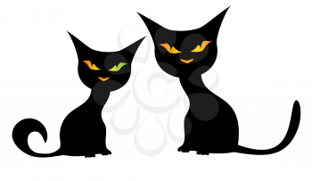 Black cats.