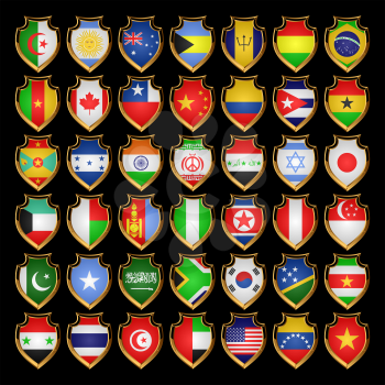 Flags-badges.