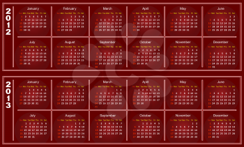 Red Calendar.