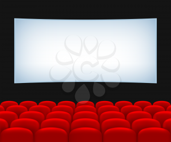 Movie theater hall