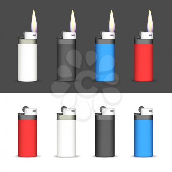 Set of lighters