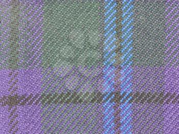 Tartan fabric texture useful as a background