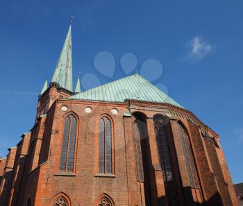 St Petri (St Peter) church in Luebeck, Germany