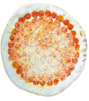 Pizza Margherita - traditional Italian food from Italy