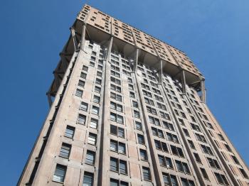 Torre Velasca Milan landmark Italian new brutalist architecture