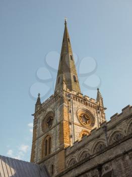 Holy Trinity church in Stratford upon Avon, UK