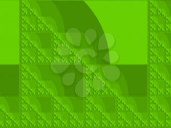 Chartreuse yellow_green Eta Sierpinski set abstract fractal illustration useful as a background
