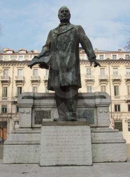 Giovan Battista Botero monument in Turin, Italy