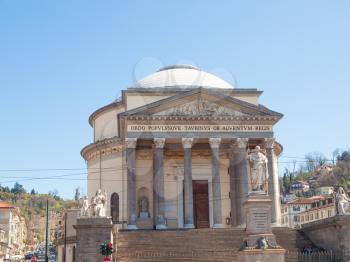 Church of La Gran Madre in Turin Italy