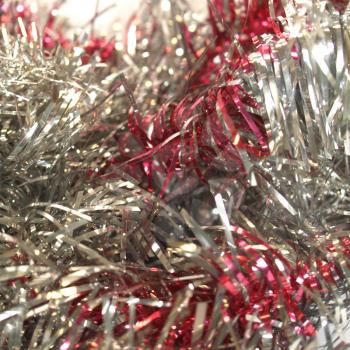 Tinsel for Christmas tree decoration