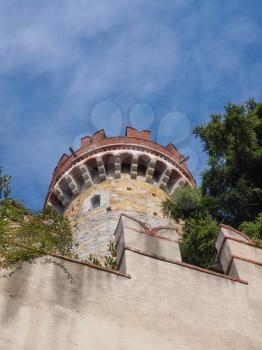 Castello d Alberti castle in Genoa Italy