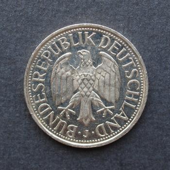 Euro coin (currency of the European Union)