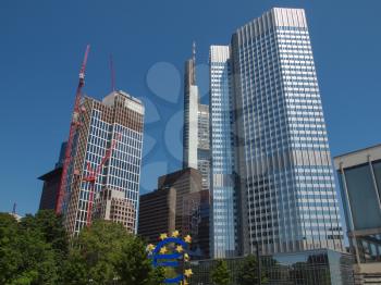European Central Bank in Frankfurt am Main Germany