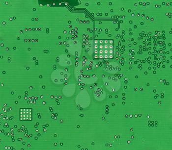 detail of an electronic printed circuit board (PCB) useful as a background