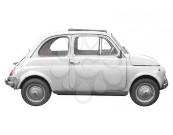 A picture of Fiat 500 sixties Italian car