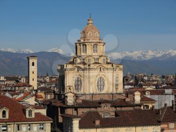 The church of San Lorenzo Turin Italy
