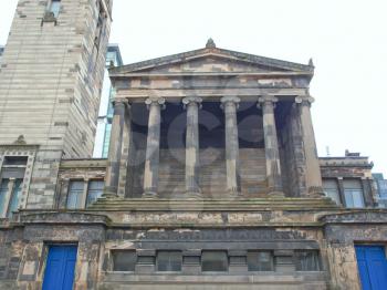 The Greek Thomson Glasgow City Free Church in Scotland, UK