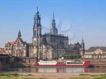 Dresden Cathedral of the Holy Trinity aka Hofkirche Kathedrale Sanctissimae Trinitatis in Dresden Germany