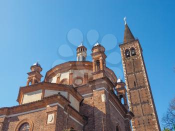 Basilica of Sant Eustorgio in Milan Italy
