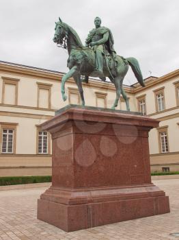 Statue of German emperor king Wilhelm I (William I)