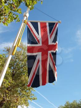 Union Jack national flag of the United Kingdom (UK)