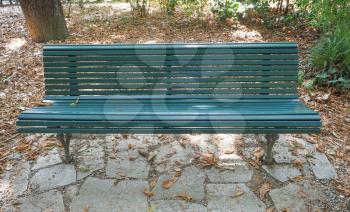 Public bench chair used in a parks