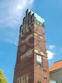 Hochzeitsturm tower at Kuenstler Kolonie artists colony in Darmstadt Germany