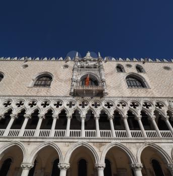 The Doge Palace in San Marco square in Venice, Italy