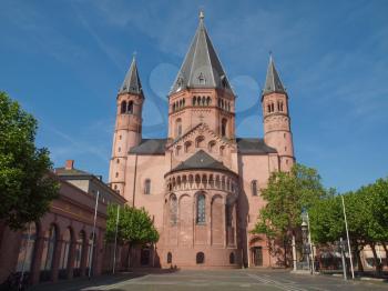 Mainzer Dom cathedral in Mainz in Germany