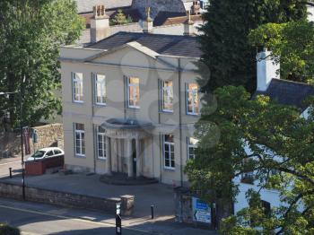 Chepstow Museum in Chepstow, UK. Amgueddfa means museum in Welsh