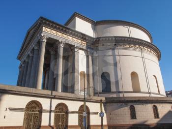 Church of La Gran Madre in Turin Italy