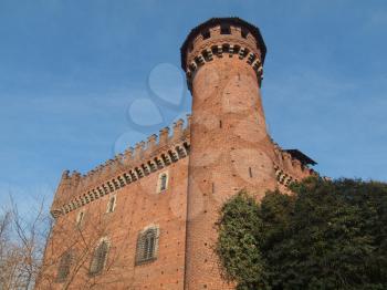 Castello Medievale medieval castle, Turin, Italy