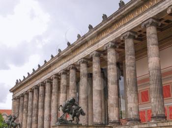 Altes Museum of Antiquities in Museumsinsel Berlin Germany