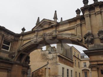 Ancient arc in the city of Bath, UK