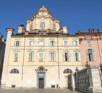 The church of San Lorenzo Turin Italy