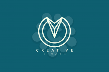 The logo design is a blend of circles with the direction of the arrow. Minimalist and modern vector illustration design suitable for business and brands.