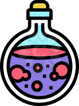 love potion color icon vector. love potion sign. isolated symbol illustration