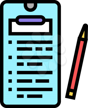 online education application color icon vector. online education application sign. isolated symbol illustration