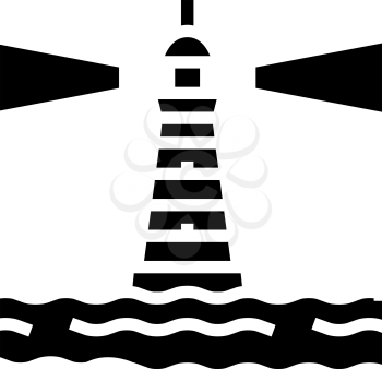 containers loading on ship in port glyph icon vector. containers loading on ship in port sign. isolated contour symbol black illustration