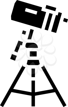 catadioptric planetarium line icon vector. catadioptric planetarium sign. isolated contour symbol black illustration