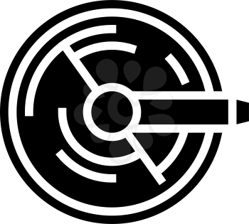 industrial water filtration process glyph icon vector. industrial water filtration process sign. isolated contour symbol black illustration
