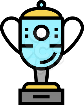 champion award golf tournament color icon vector. champion award golf tournament sign. isolated symbol illustration