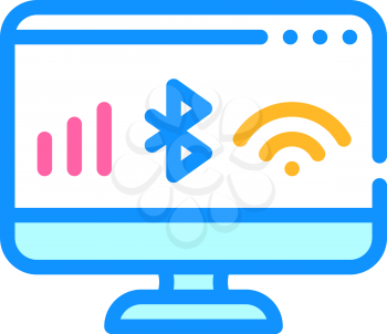 connection operating system color icon vector. connection operating system sign. isolated symbol illustration