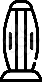sanitation sprayer device gate line icon vector. sanitation sprayer device gate sign. isolated contour symbol black illustration